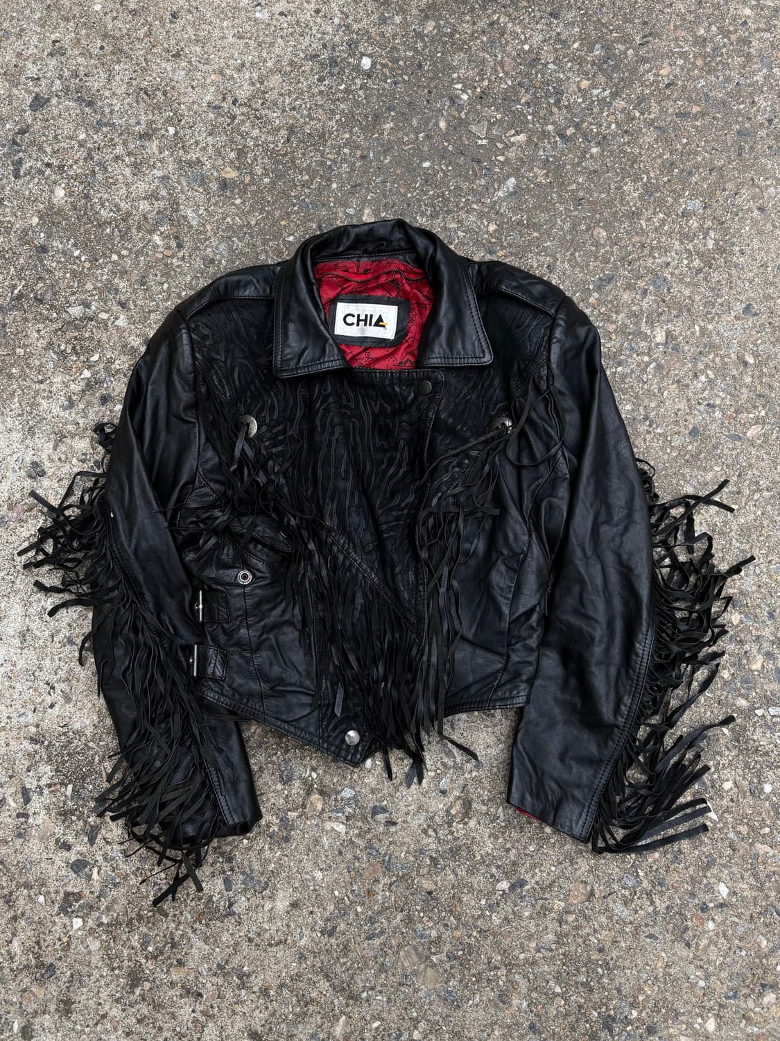 CHIA leather jacket 상품이미지1
