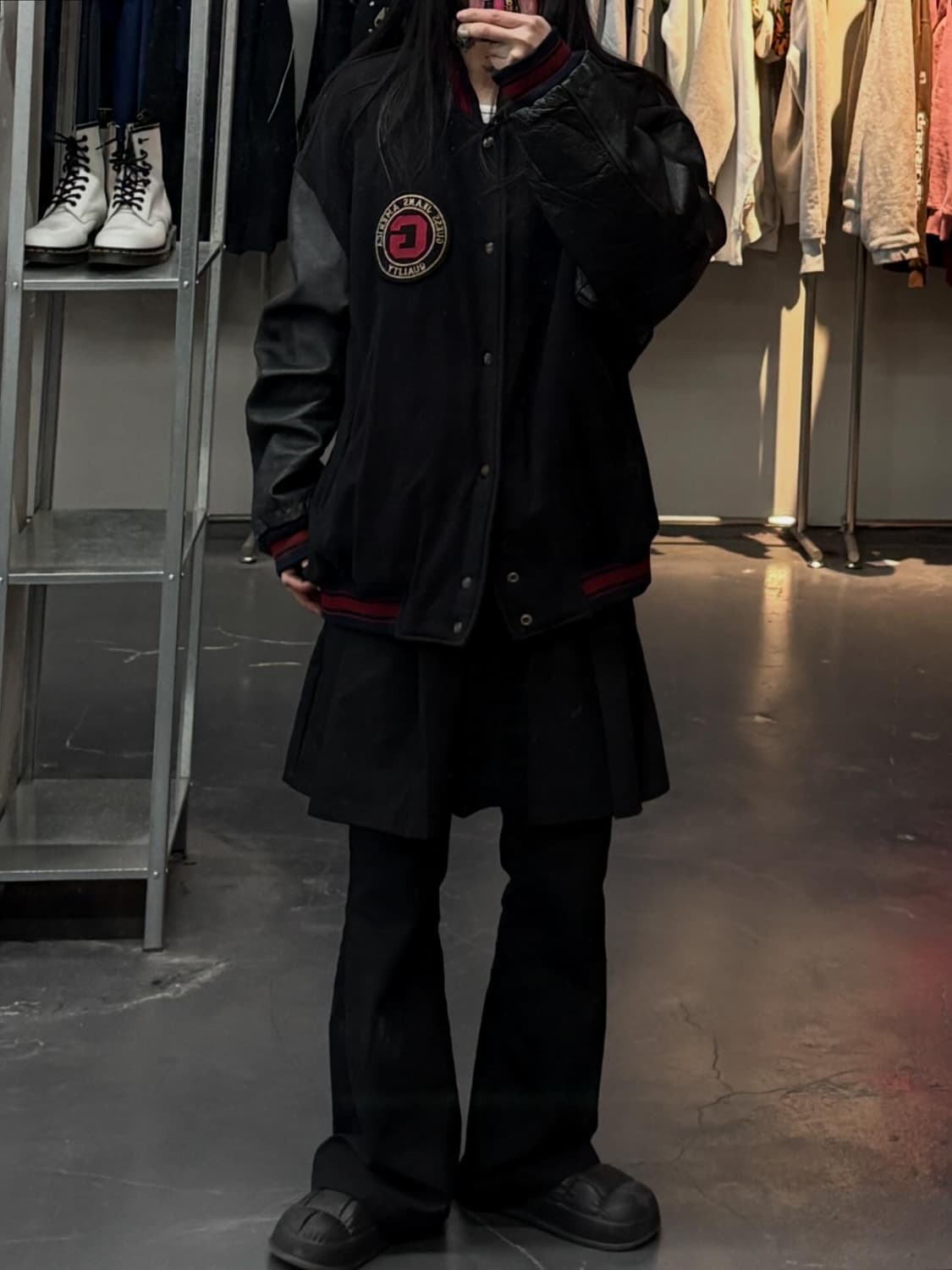 게스 암레더 1955 투어 바시티자켓 A3626 상품이미지1