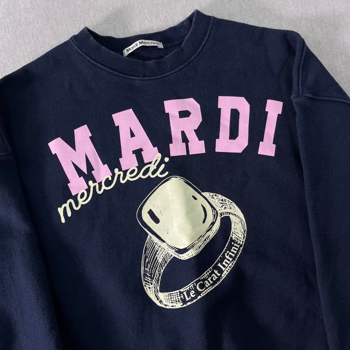 100 마르디 메크르디 맨투맨 상품이미지2