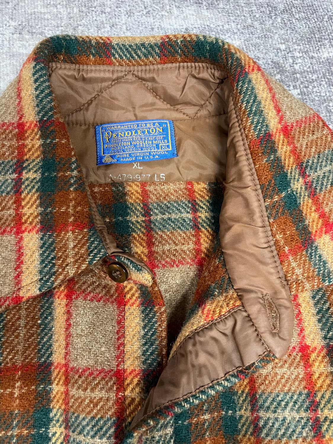 made in usa PENDLETON wool shirt 상품이미지6