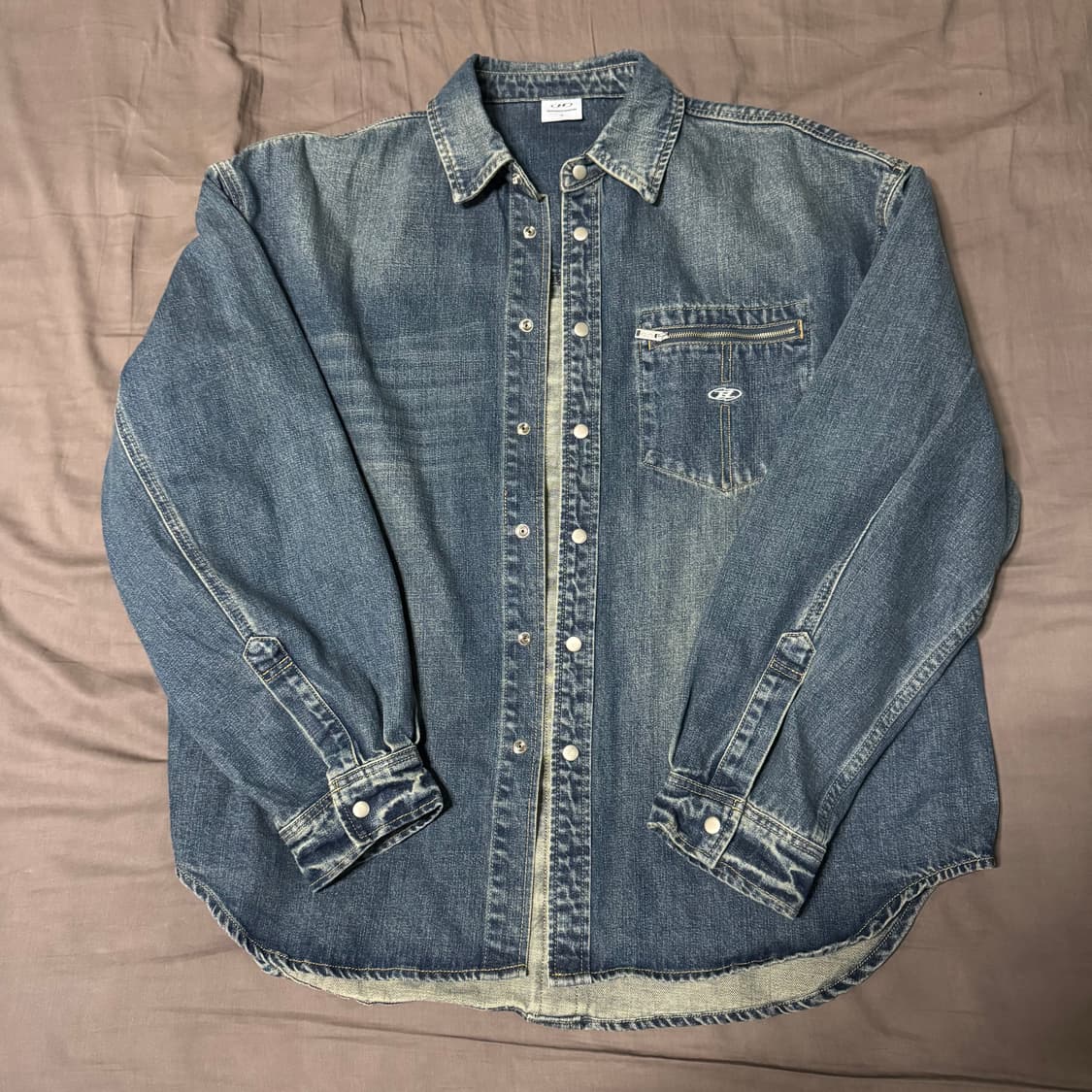 본투윈 데님셔츠 상품이미지6