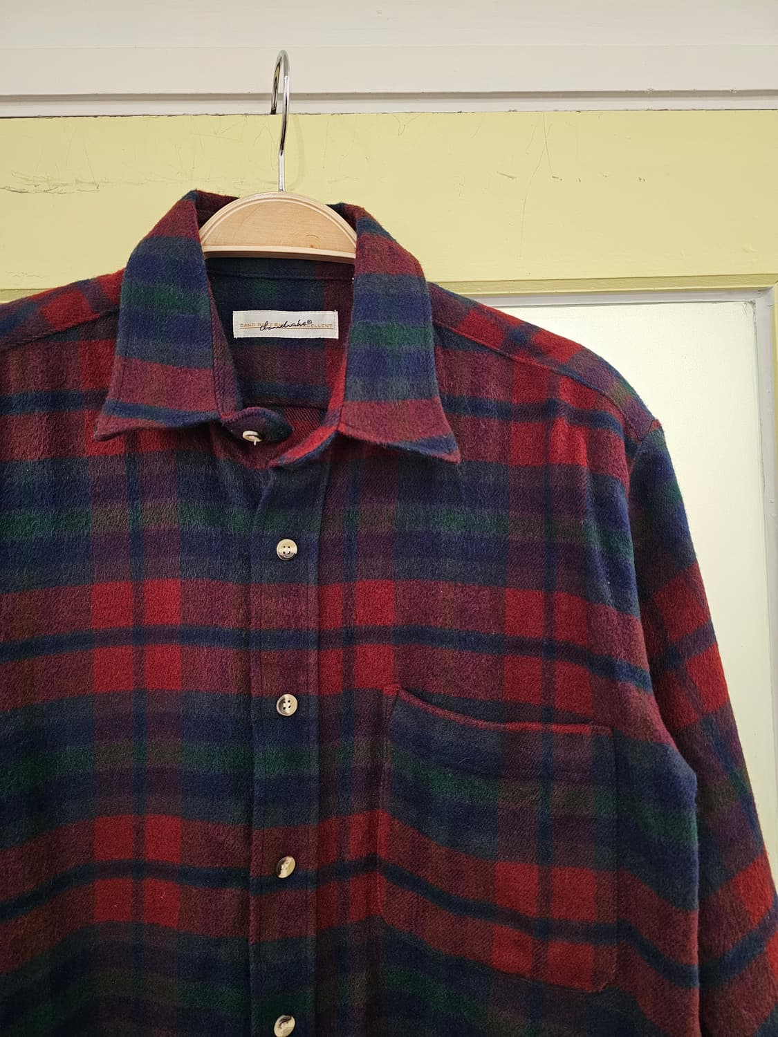 타탄체크 플란넬 셔츠 상품이미지3