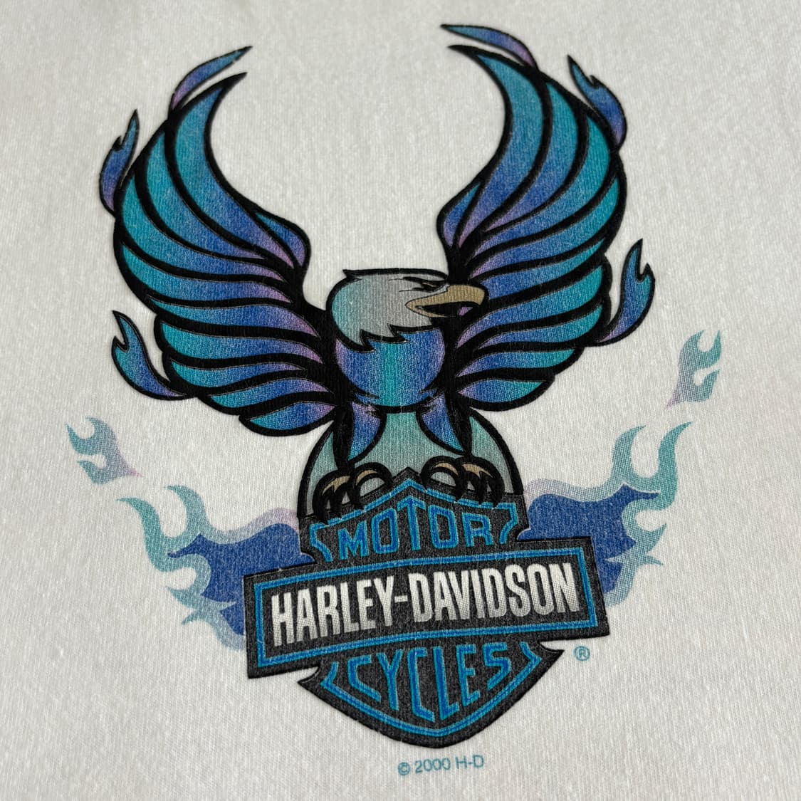 빈티지 할리데이비슨 플레임 롱슬리브 티셔츠 상품이미지5