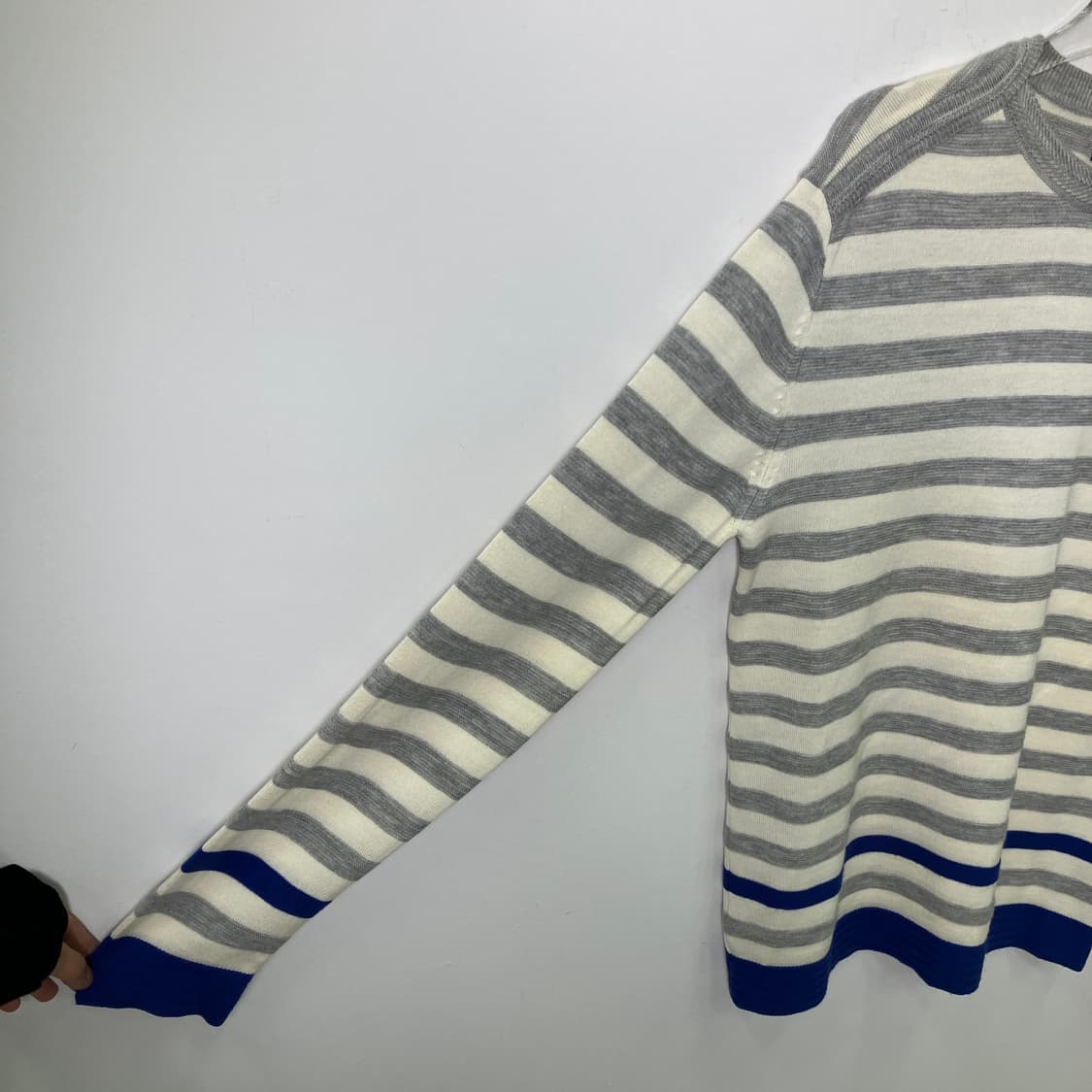 솔리드옴므 스트라이프 니트 105 상품이미지5