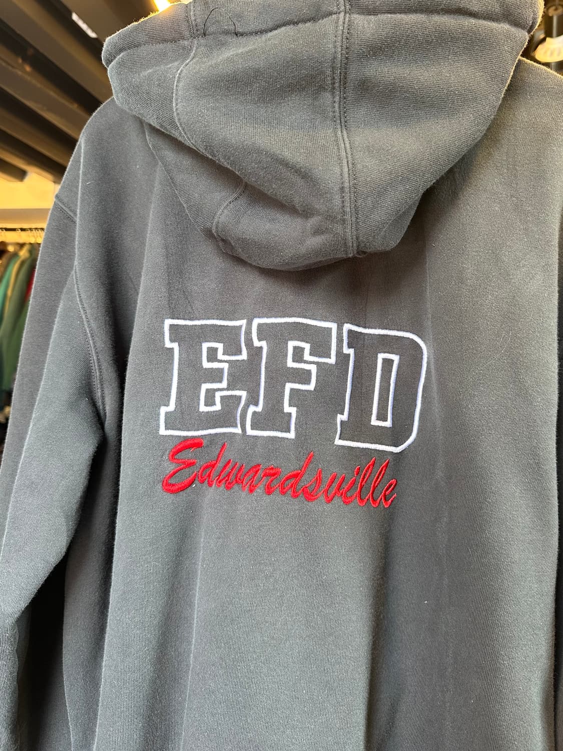 칼하트 헤비웨이트 하프집 페인팅 스웻 후드 상품이미지8