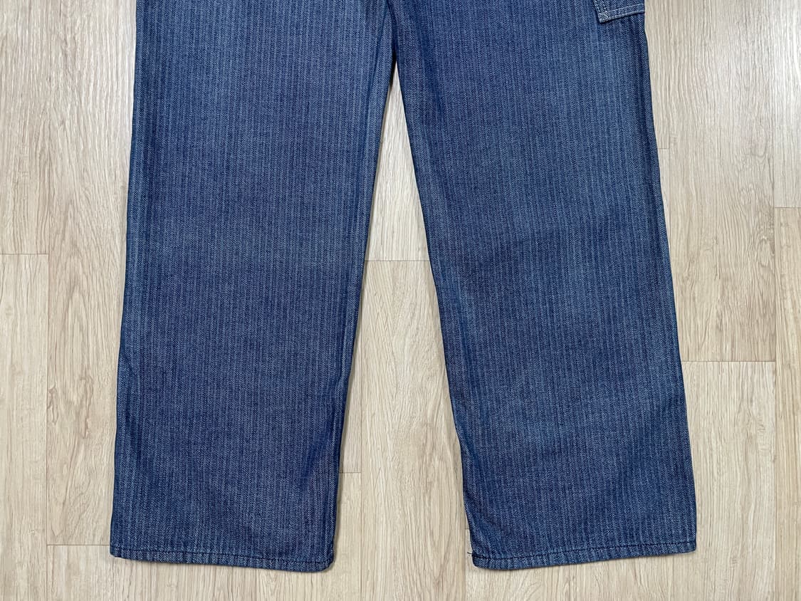 32~33) 50's 복각 Lee 헤링본 데님 오버롤(RRL&LVC&폴로 상품이미지10