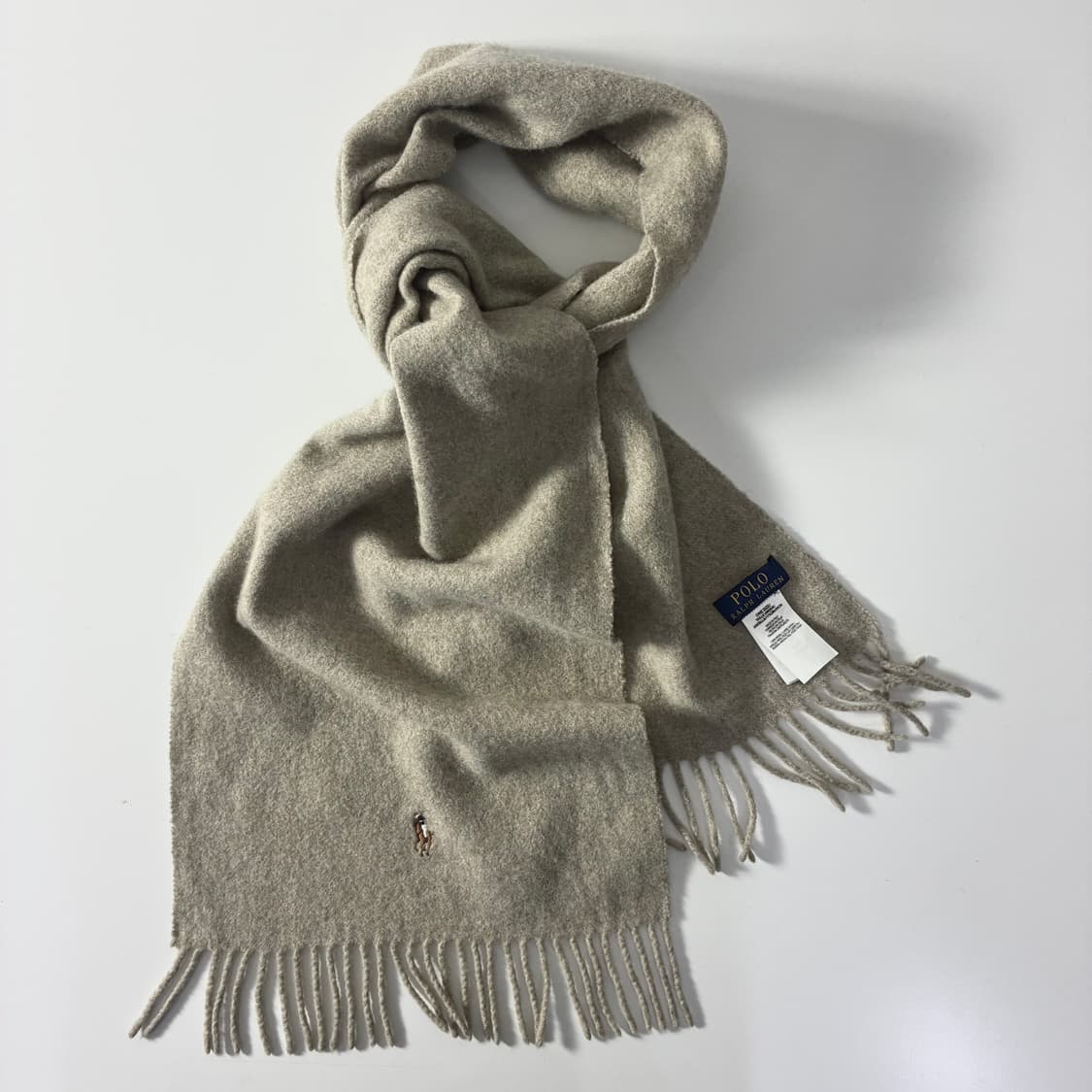 Polo  폴로 랄프로렌 시그니처 버진 울 머플러   상품이미지2