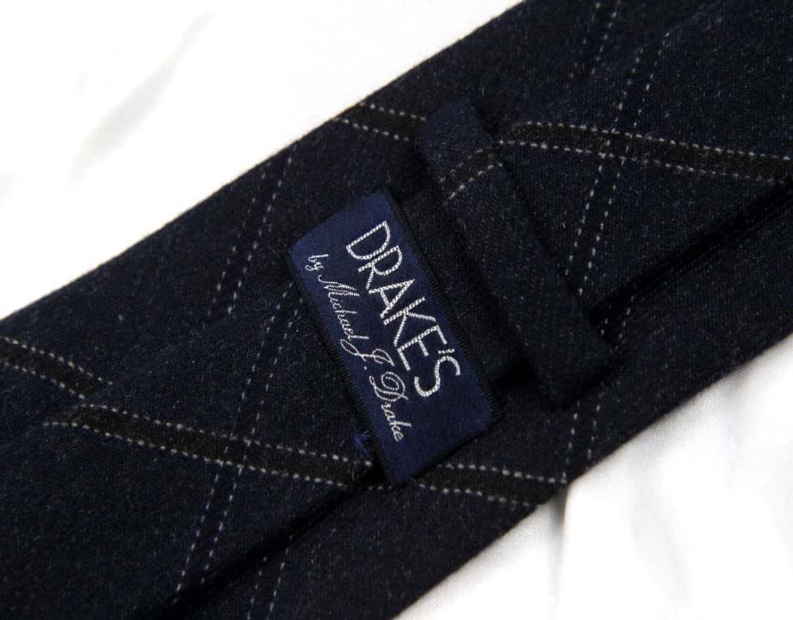 드레익스 9cm S등급 울 니트 명품 넥타이 Drake's 상품이미지3