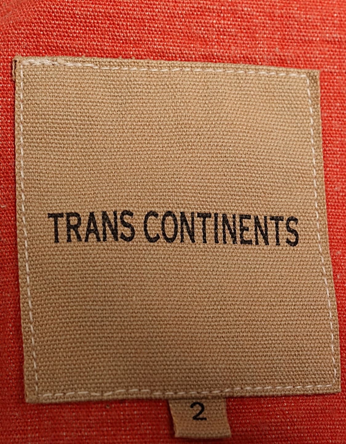 TRANS CONTINENTS Twill Coverall 상품이미지6