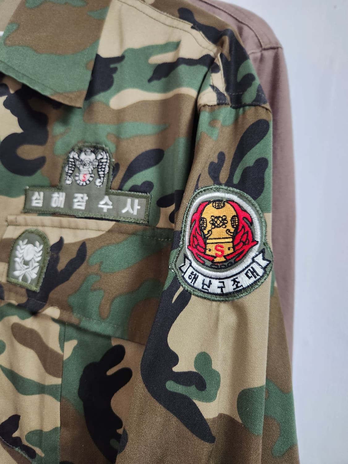 밀리터리 심해잠수사 자켓 L 상품이미지4