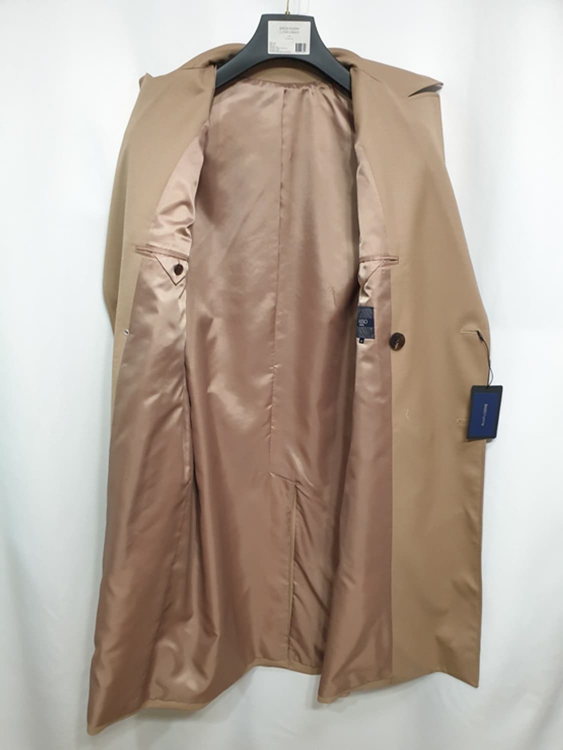 바쏘옴므 남성 울 트렌치 코트 베이지 95-97 상품이미지6