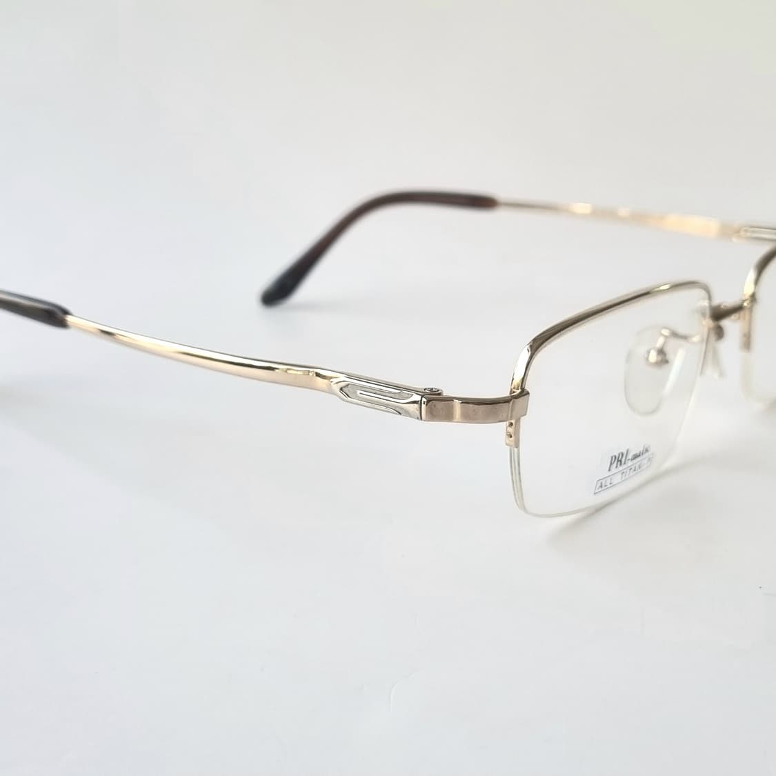 데드스탁  라운드 사각 반무테 스퀘어 안경테 1578 상품이미지7