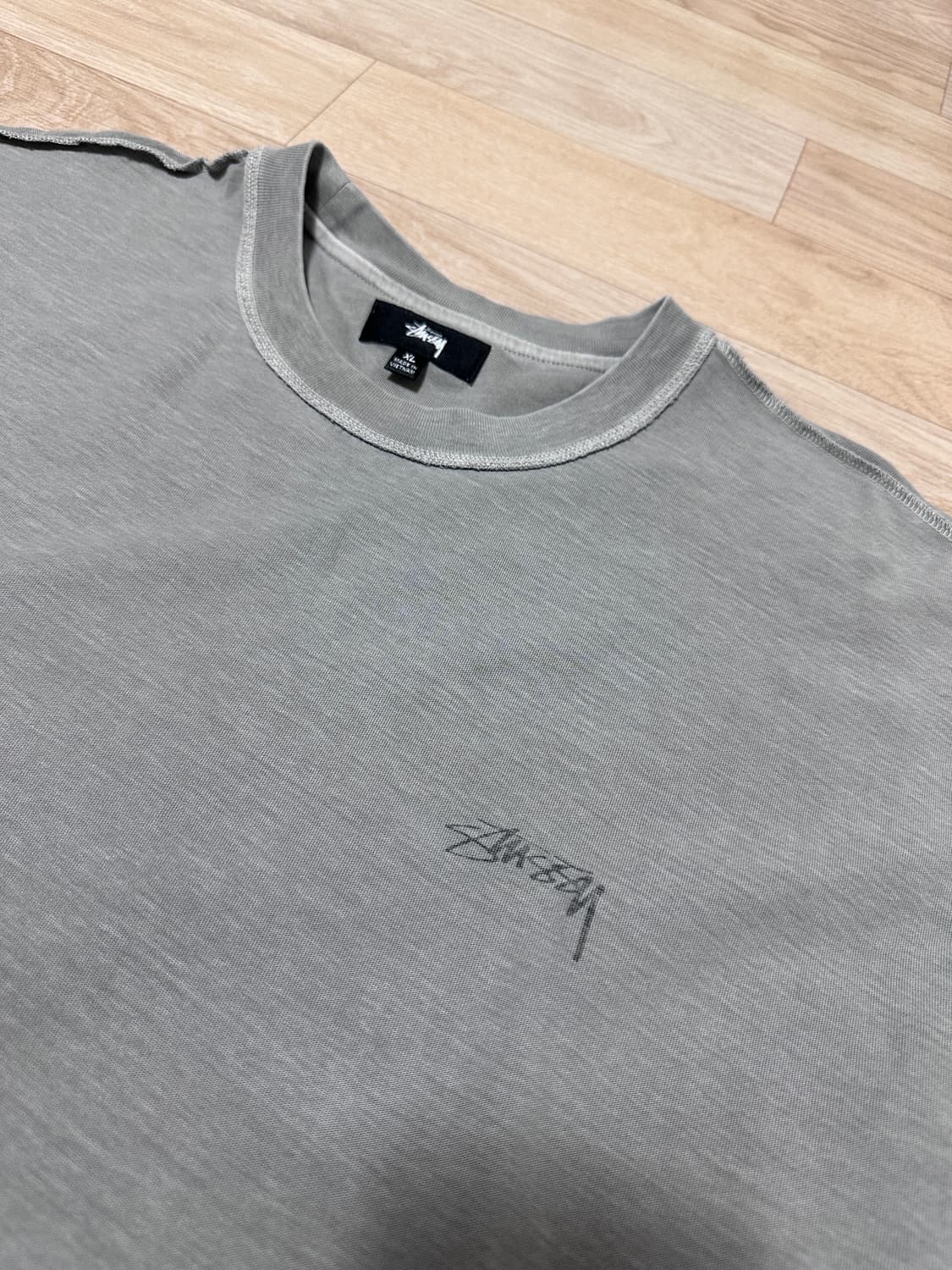 [XL]스투시 레이지 티셔츠 그레이 상품이미지3