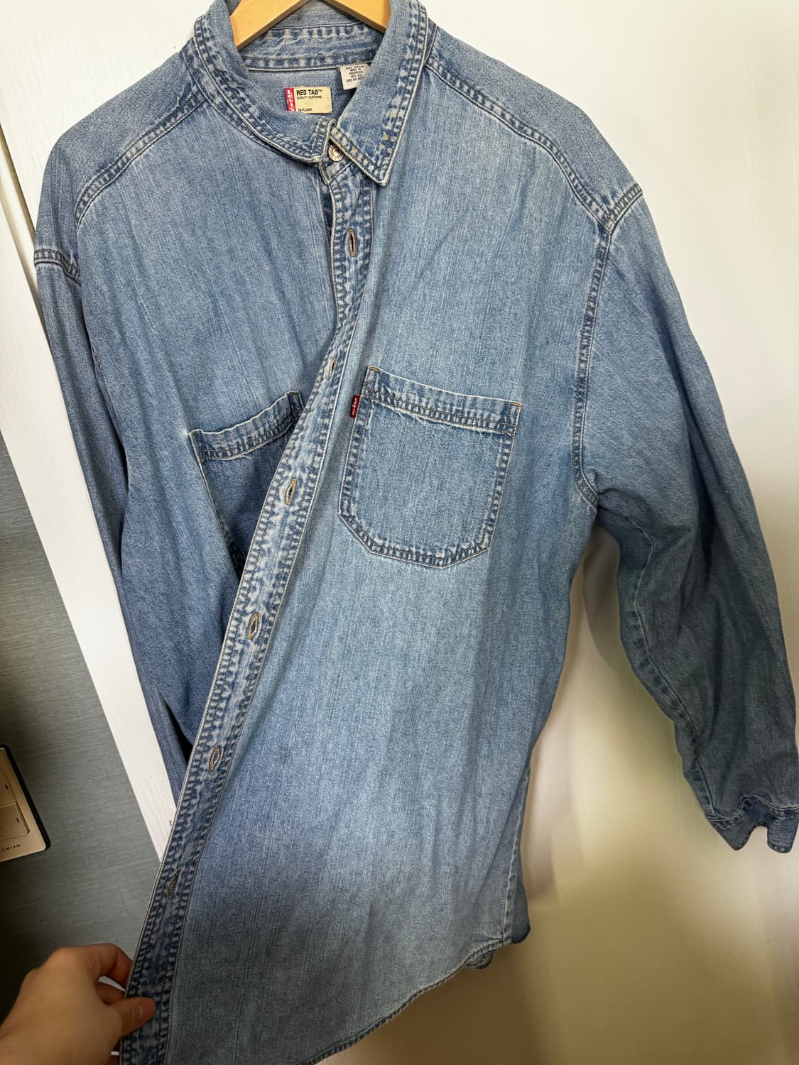 리바이스 청자켓 XL 110이상 오버핏 상품이미지4