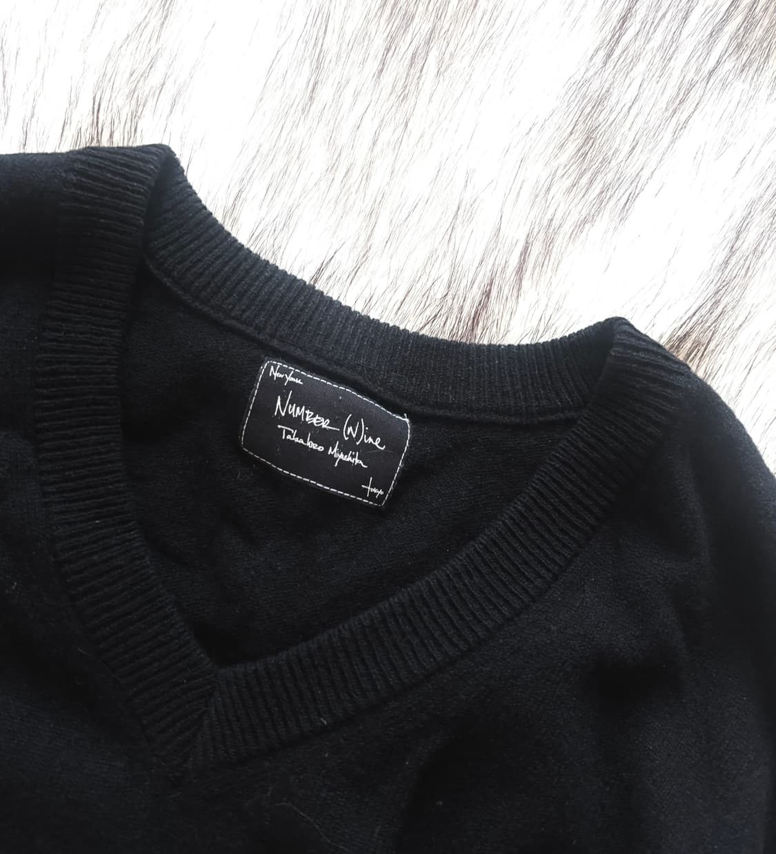 Number (N)ine hand stitch knit 상품이미지2