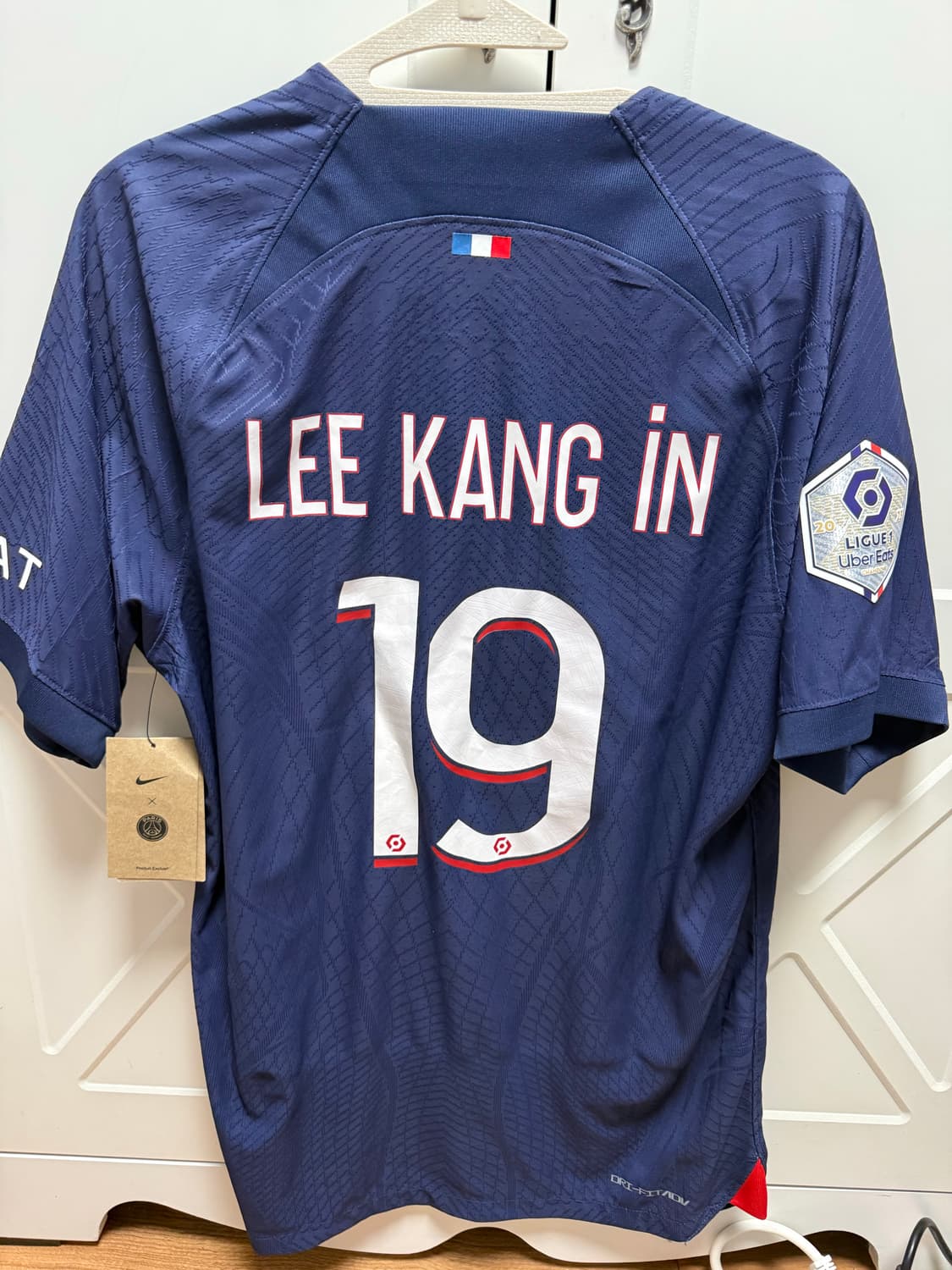 23-24 파리 생제르망 어센틱 이강인 유니폼 상품이미지2