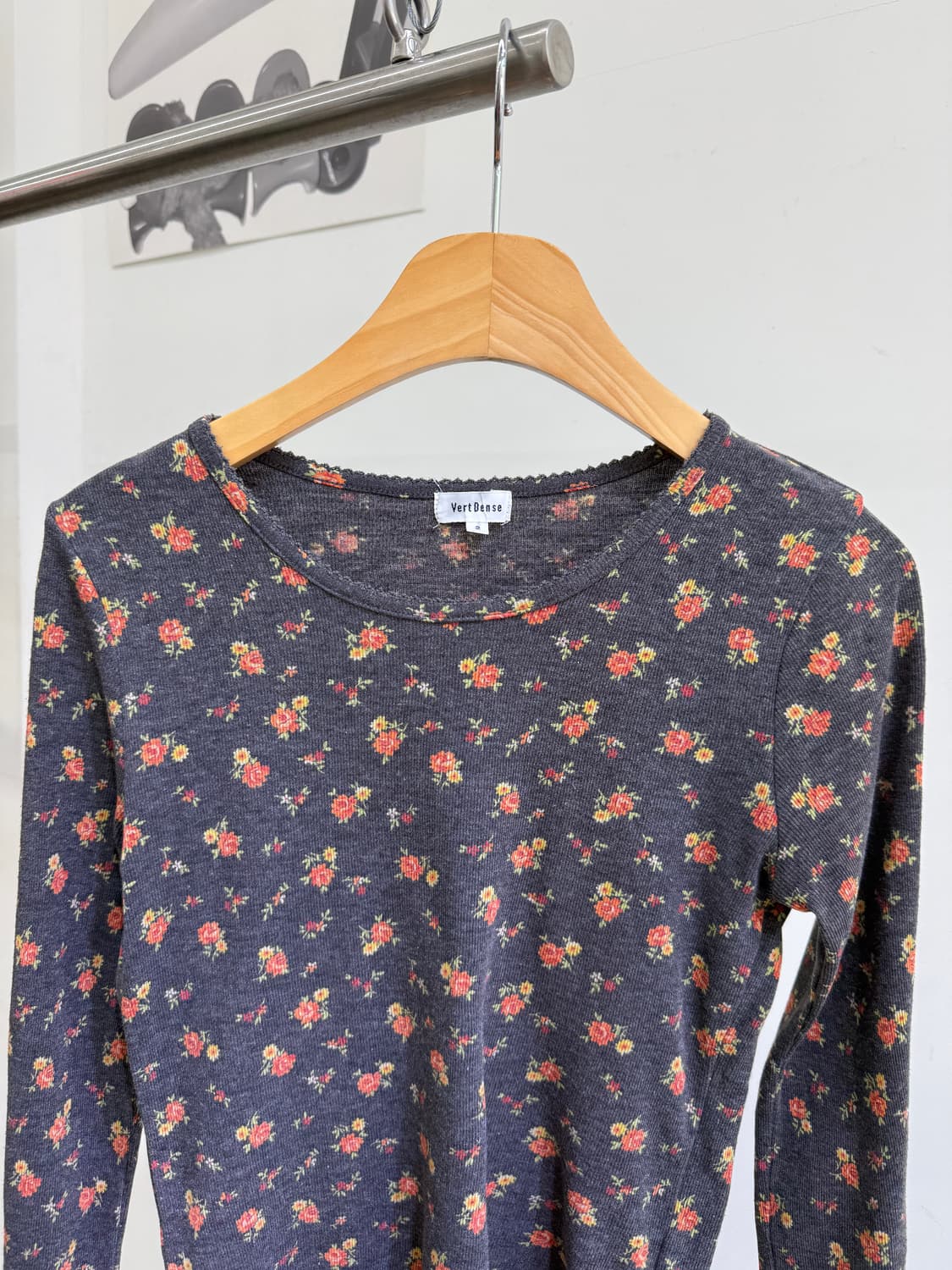 VERT DENSE (Made in Japan) 플로랄 롱슬리브  상품이미지3