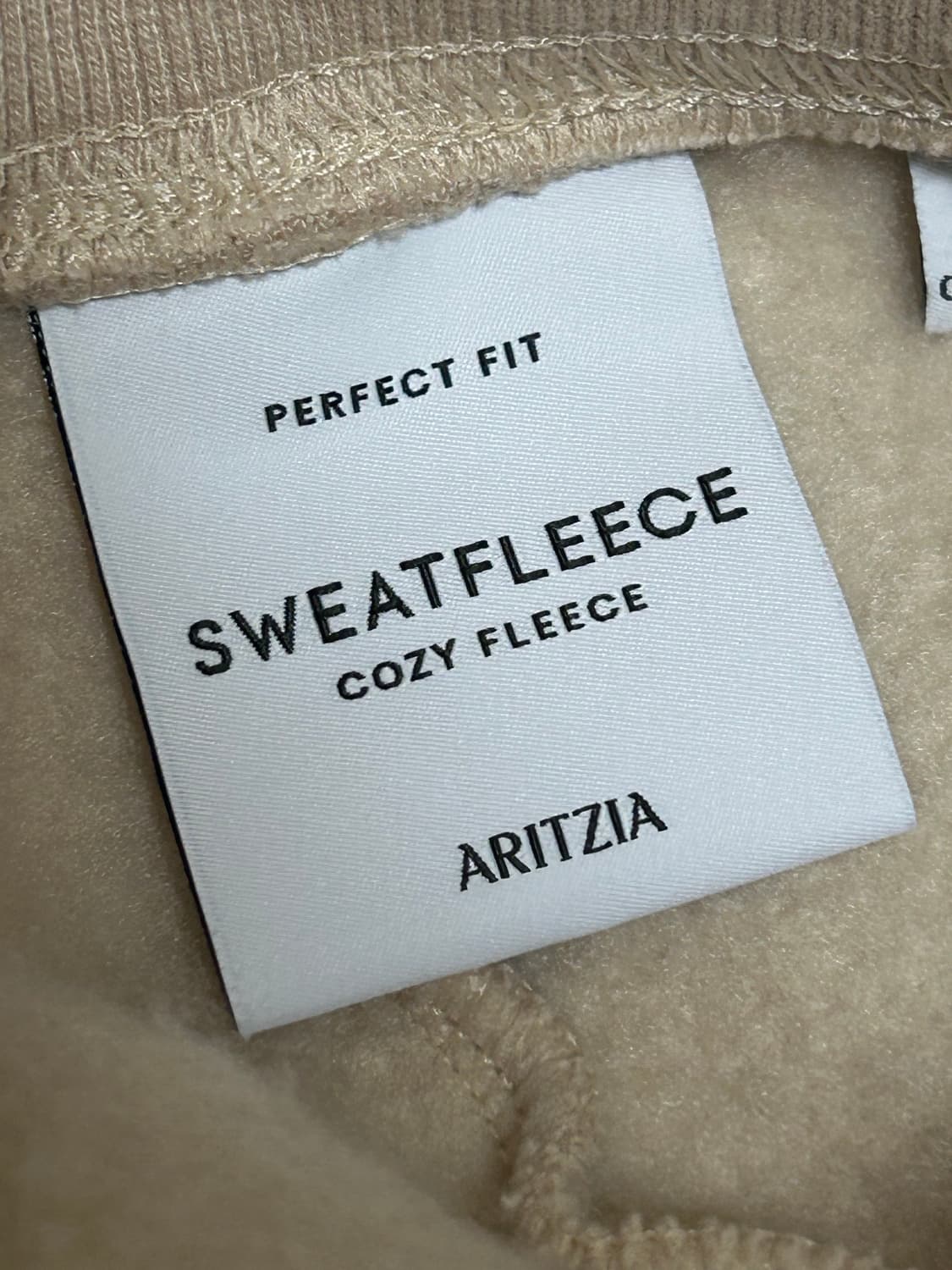 aritzia 와이드 스웻팬츠 상품이미지5