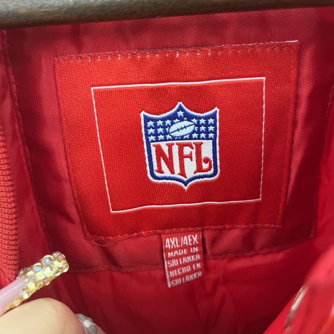 NFL 레트로 템파베이 버커니어스 빅사이즈 바시티자켓 4XL C11217 상품이미지5