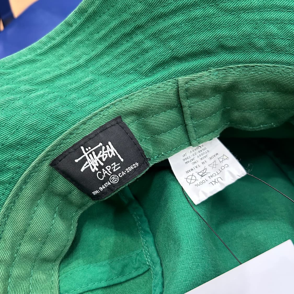 Stussy cotton Logo Bucket Hat 상품이미지5
