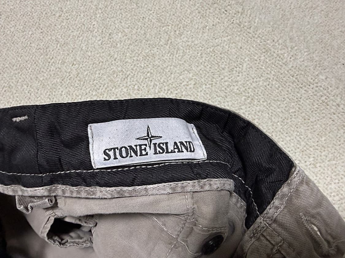 스톤 아일랜드 카고 바지 남성용 32인치 상품이미지7