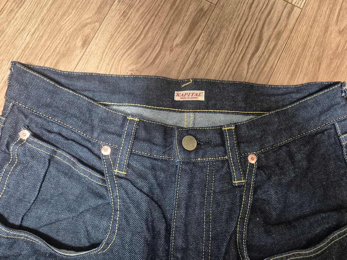 캐피탈 링고맨 인디고 팬츠 판매 새상품 상품이미지6