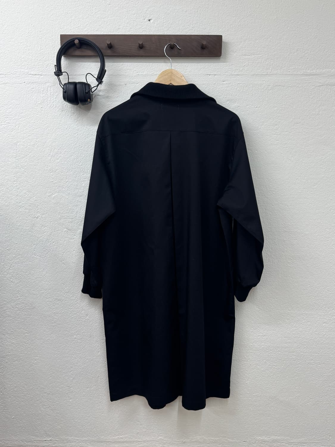 90s 이세이미야케 im product 블랙 롱 트렌치(O42) 상품이미지6