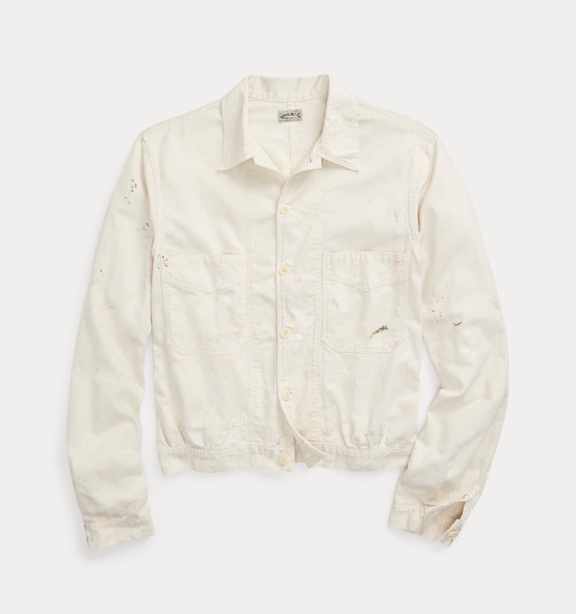 rrl더블알엘 페인트 스플래터 워크자켓 s사이즈 상품이미지1