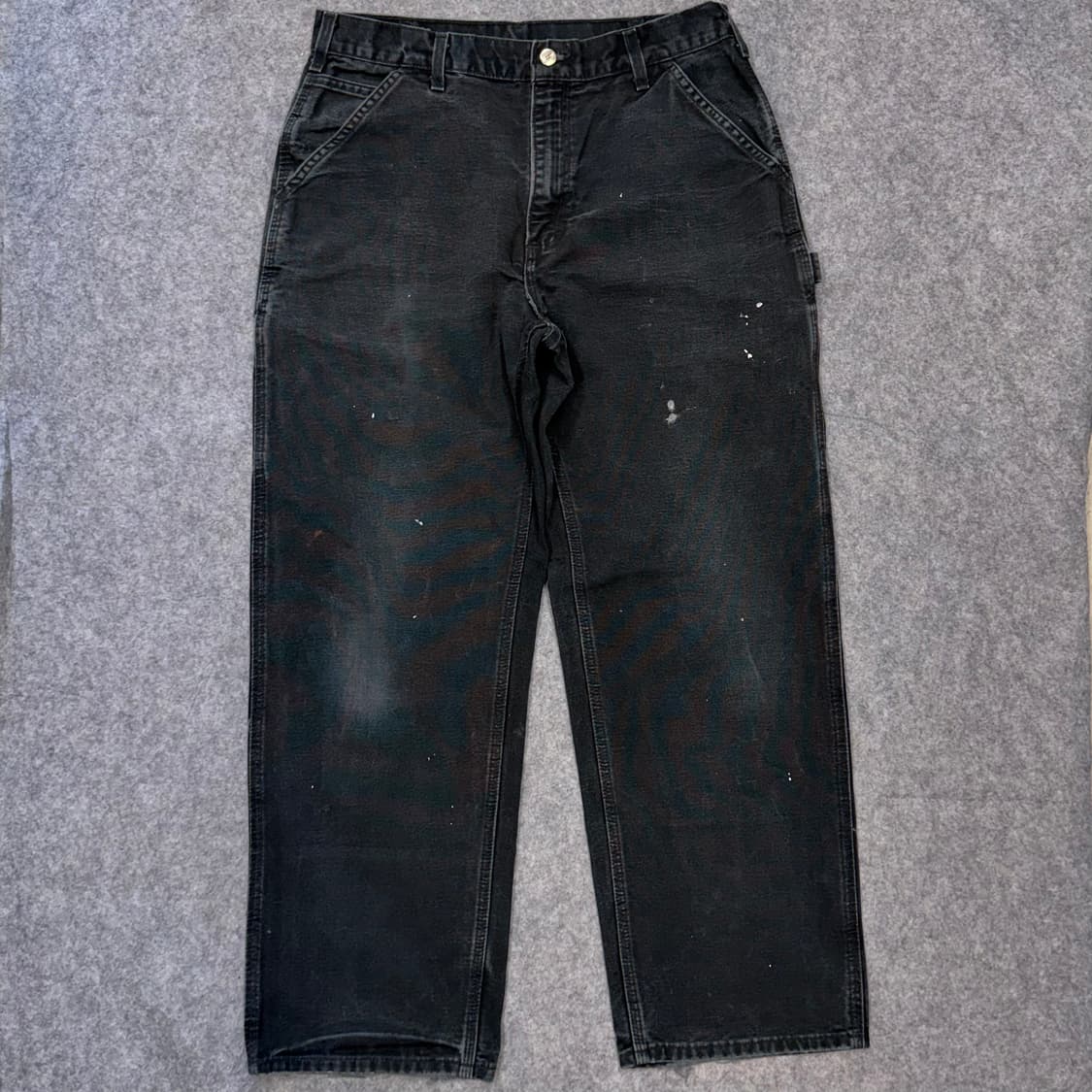 빈티지 칼하트 B11 BLK 싱글니 카펜터 팬츠 상품이미지1