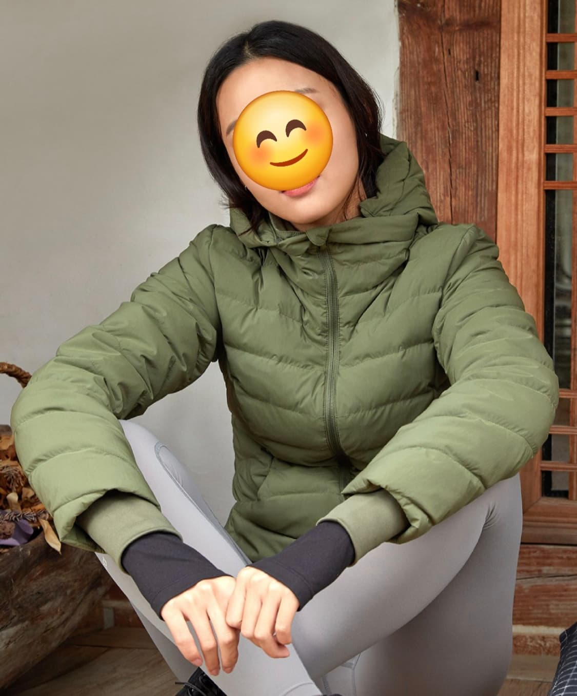 안다르 에어플라이 구스다운 경량패딩 자켓 85~90 상품이미지1