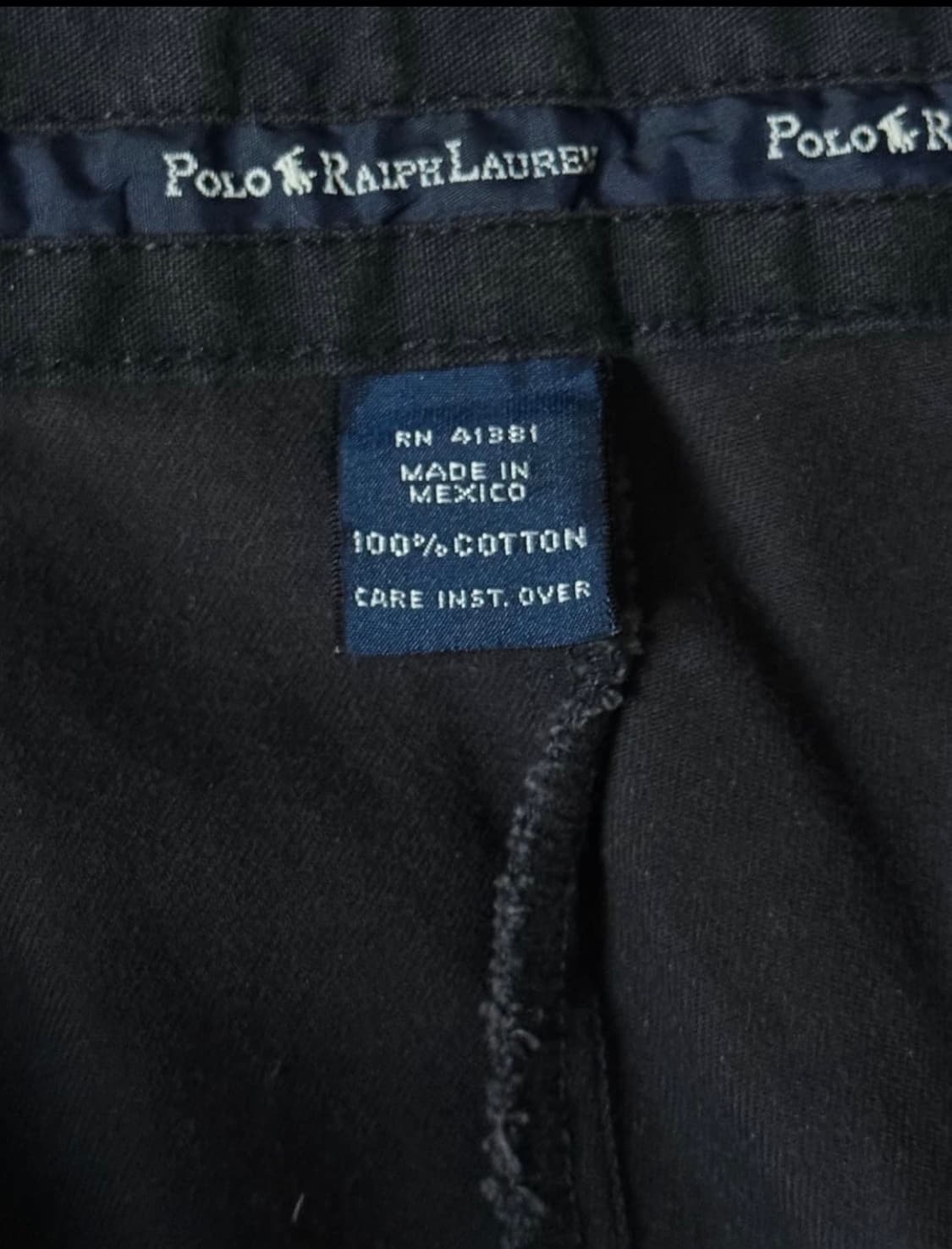 폴로 빈티지 앤드류 팬츠 블랙 33 상품이미지4