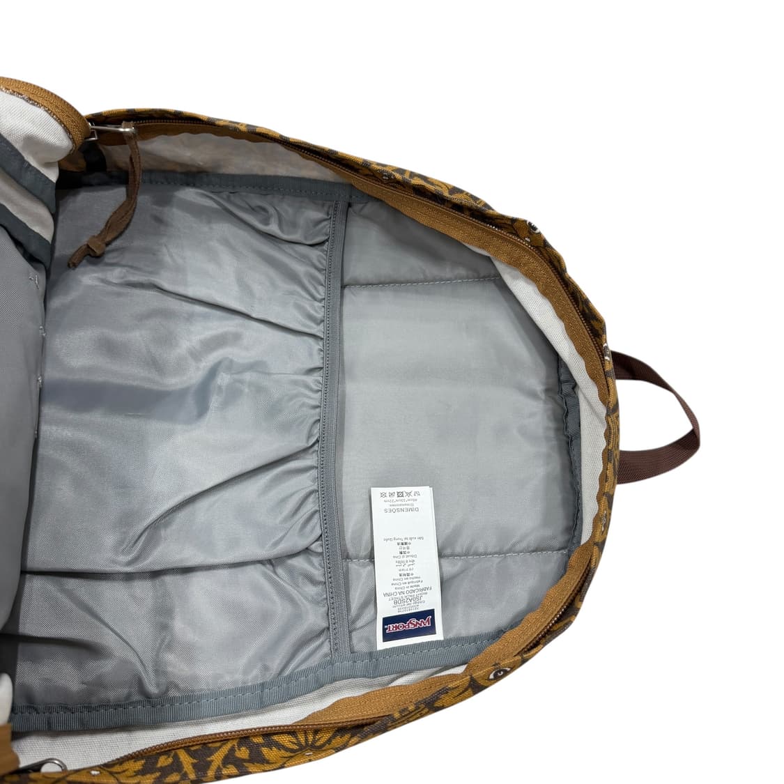 잔스포츠 빈티지 Y2K 패턴 라이트팩 백팩 가방 브라운 상품이미지4