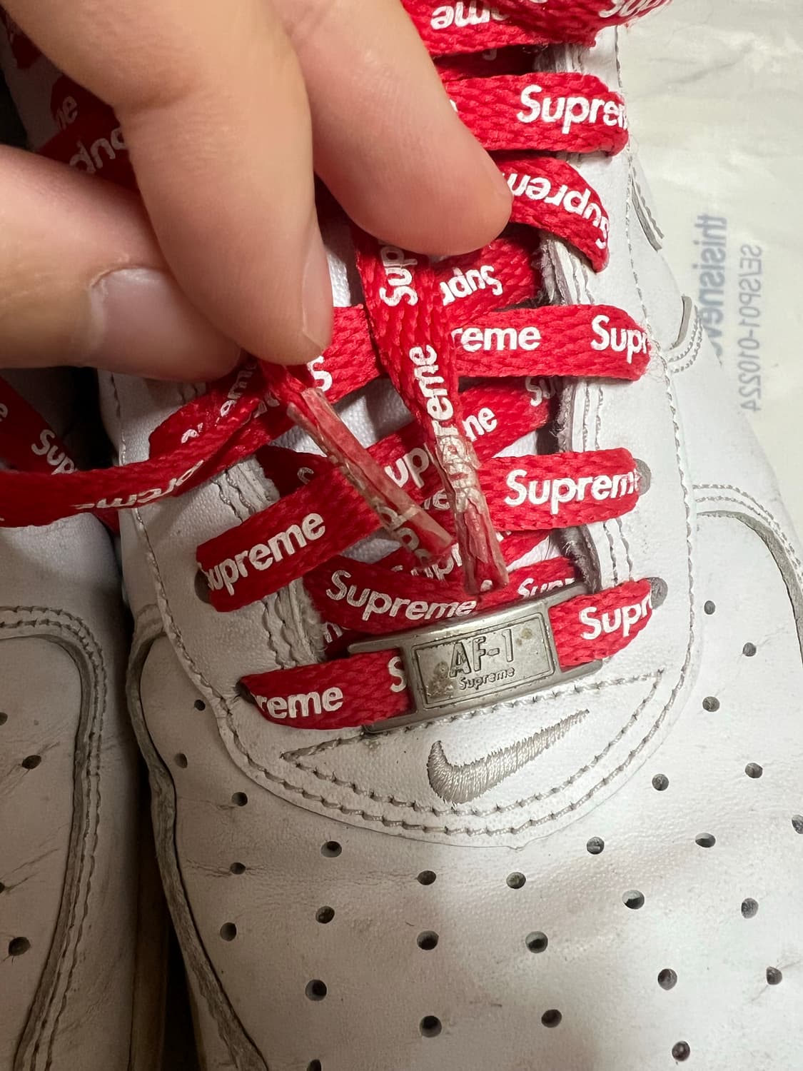 나이키 슈프림 에어포스1  상품이미지6