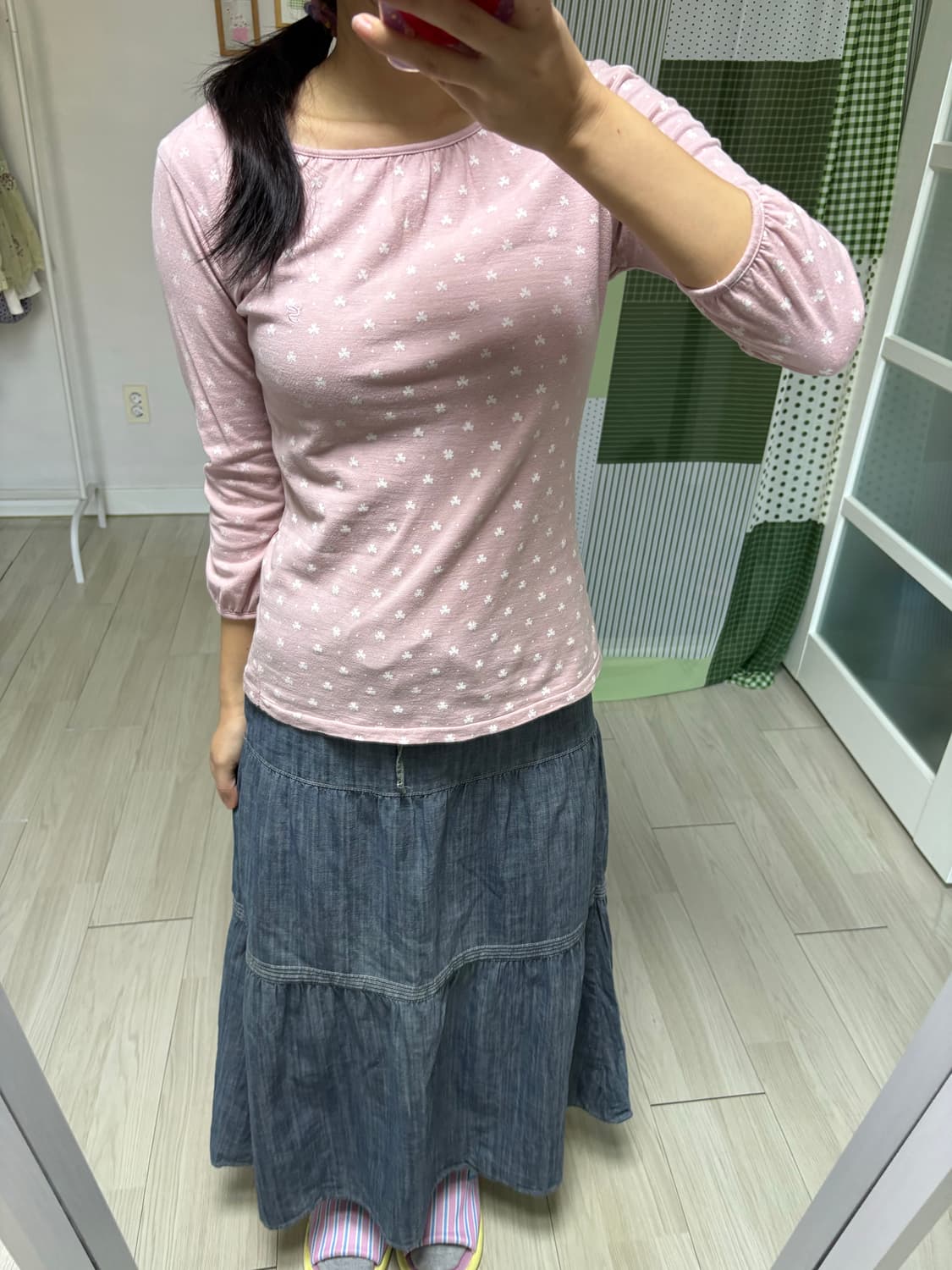 핑크 클로버 티셔츠 상품이미지7