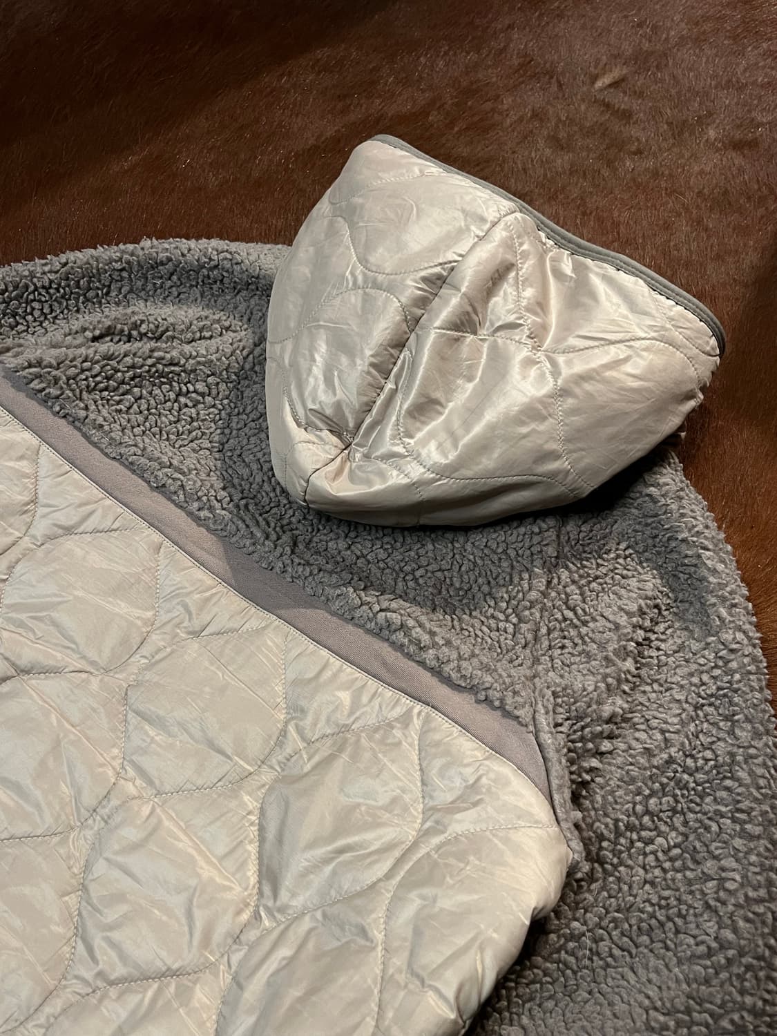 나이키 헤리티지 쉐르파 플리스 집업 상품이미지7