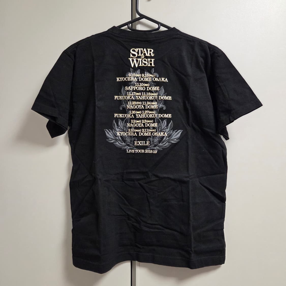 Exile 밴드 투어 반팔 티셔츠 M-L(95-100) 상품이미지5