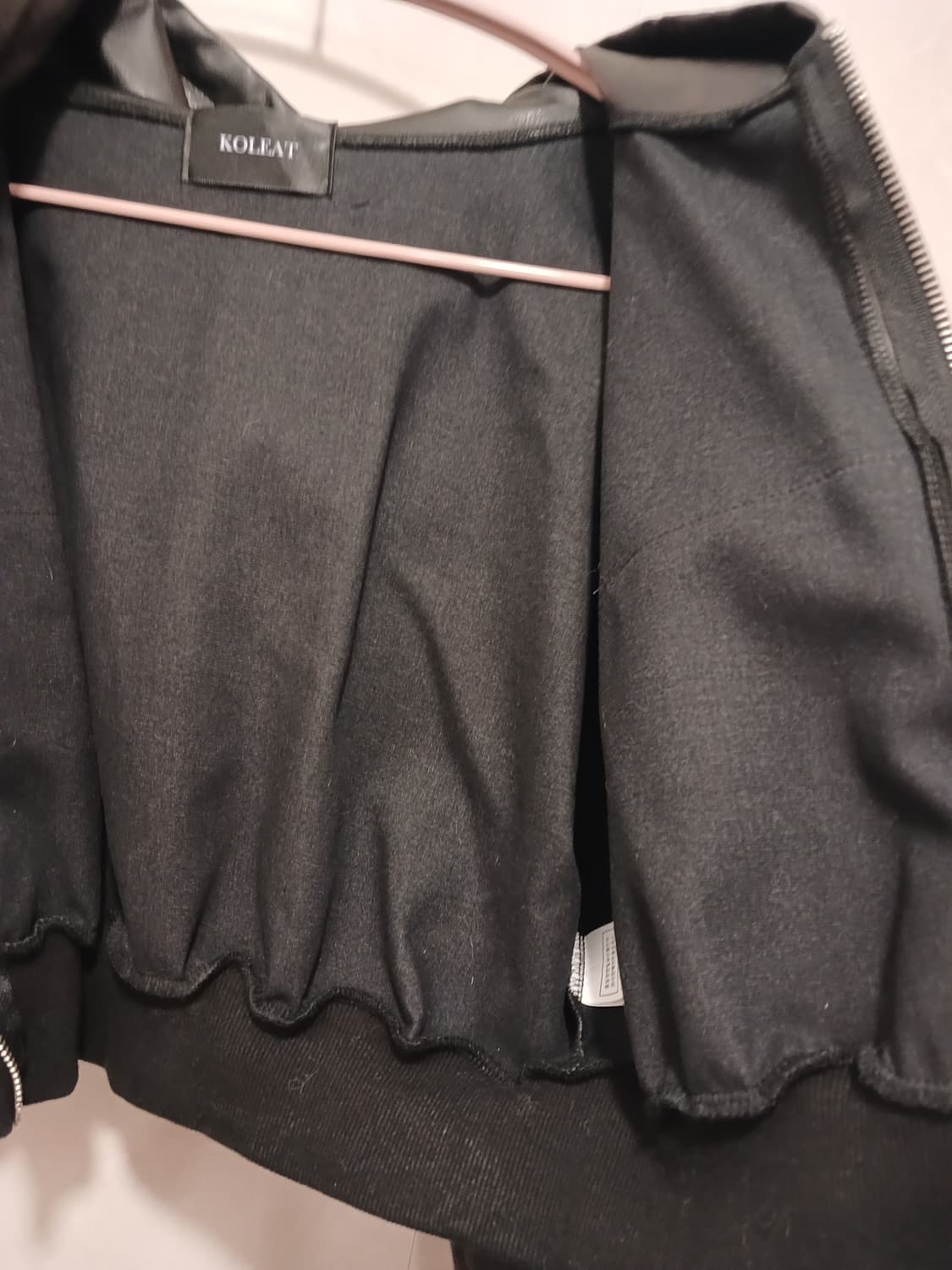 콜릿 정품 여성 크롭 후드 자켓 free 사이즈 상품이미지4