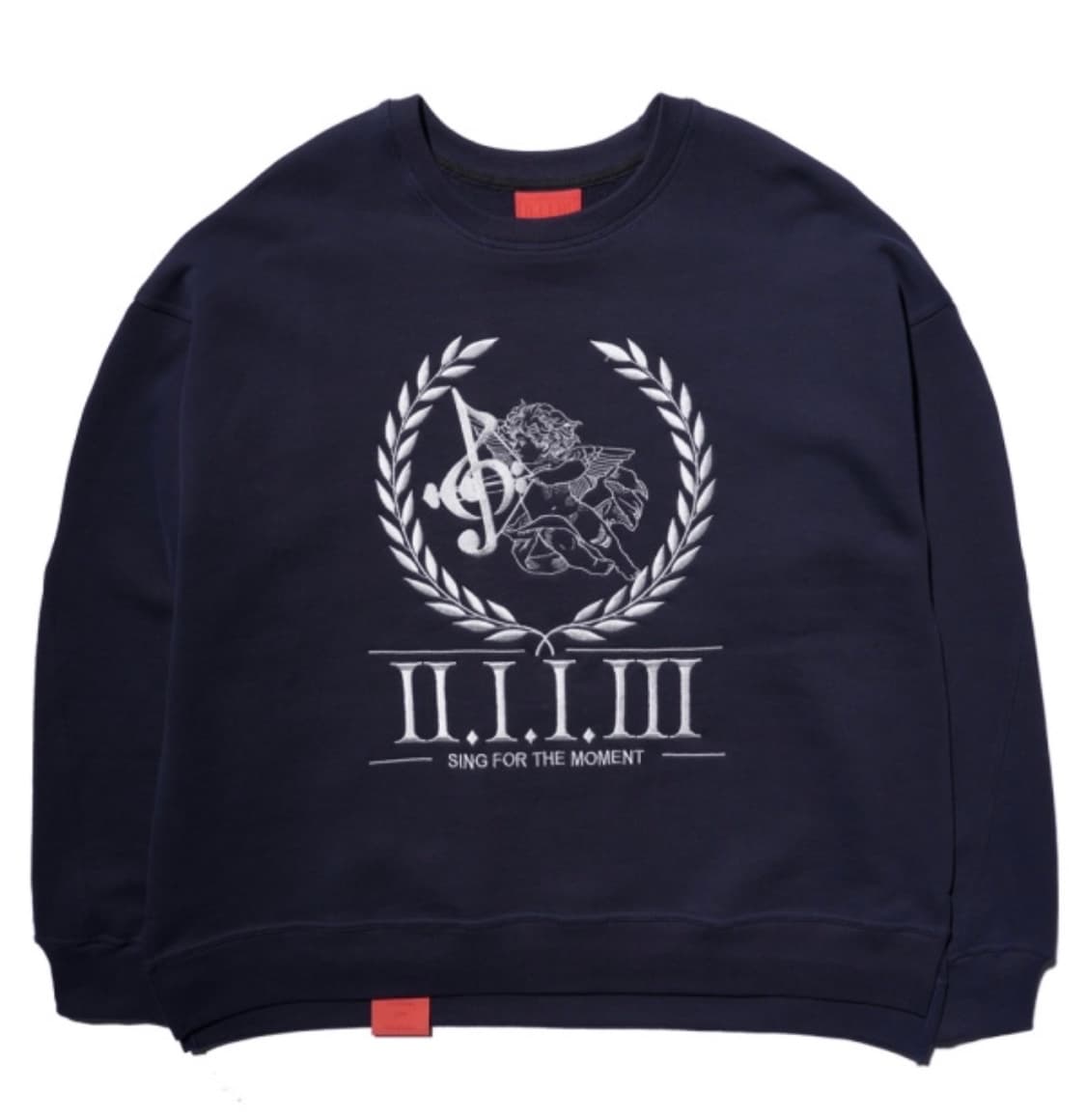 [2113스튜디오]엔젤 자수 스웻 (네이비 /m사이즈) 상품이미지1