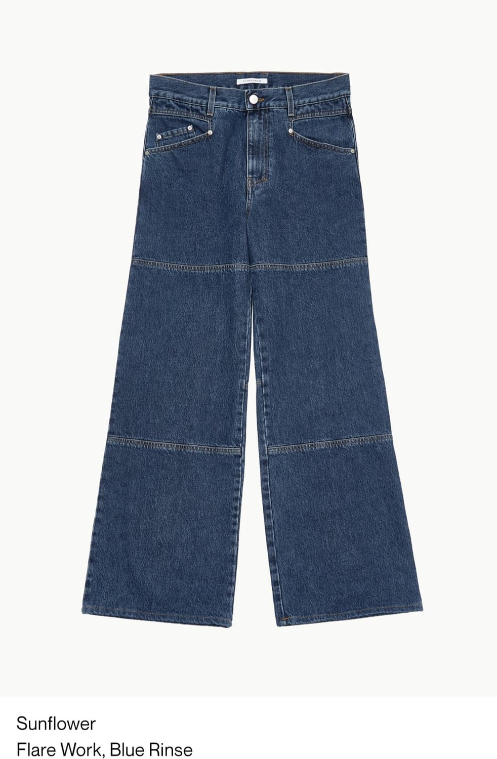 sunflower falre work,blue rinse 31사이즈 판매 상품이미지1