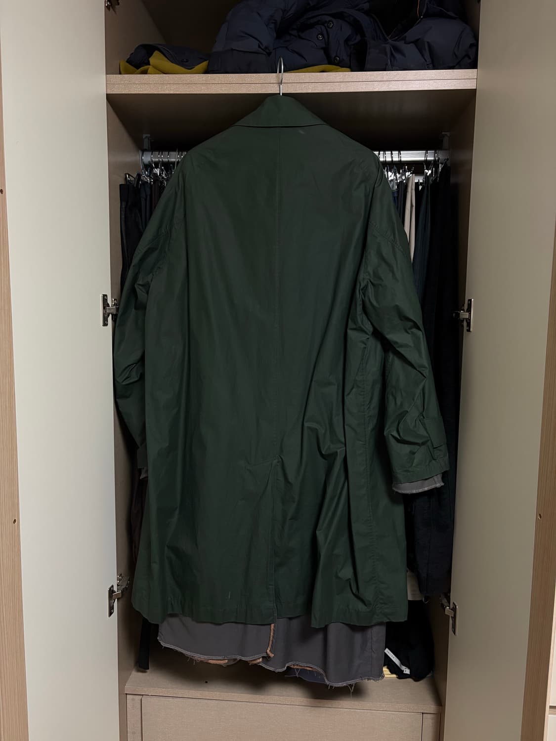 kolor 비컨 레이어드 코트 상품이미지2