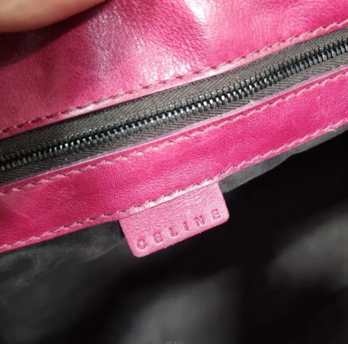 셀린느 레더 토트백 상품이미지9