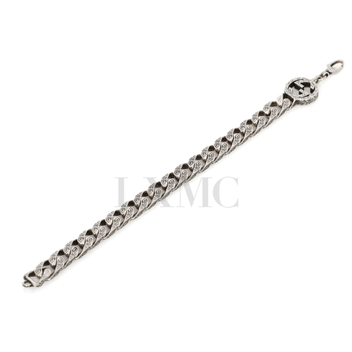 구찌 실버 팔찌 인터로킹 G로고 체인팔찌 454245 상품이미지5