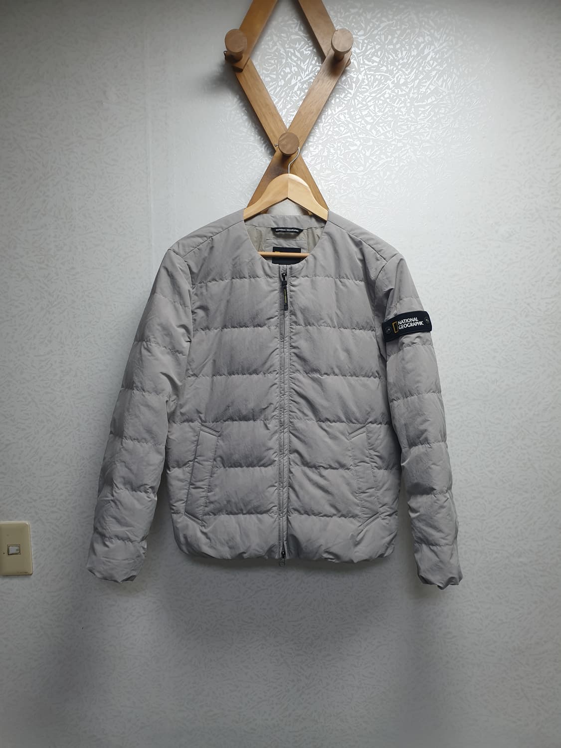 [24년/m/95] 내셔널지오그래픽 u넥 경량패딩 상품이미지2