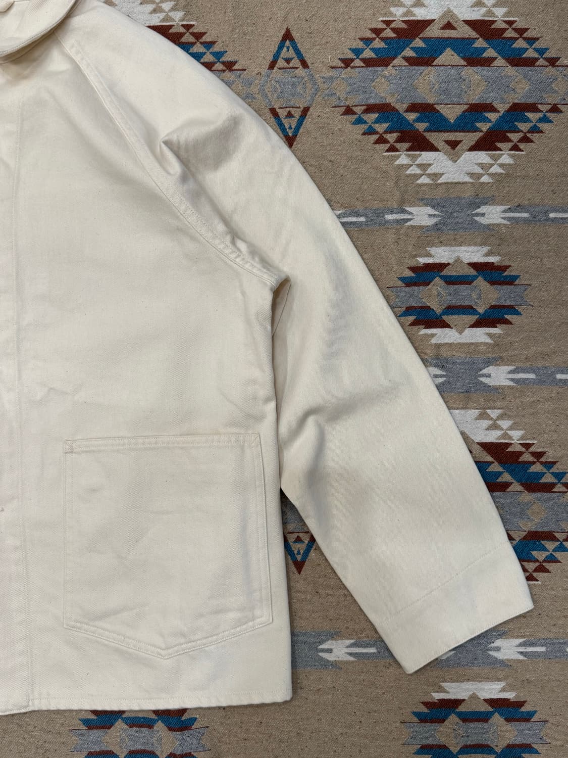 [L][105] 나나미카 데님 커버올 자켓 (내추럴) 상품이미지3