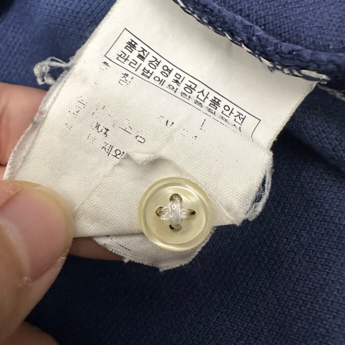 POLO 폴로 랄프로렌 빅포니 카라티 반팔티셔츠 네이비 L 상품이미지8