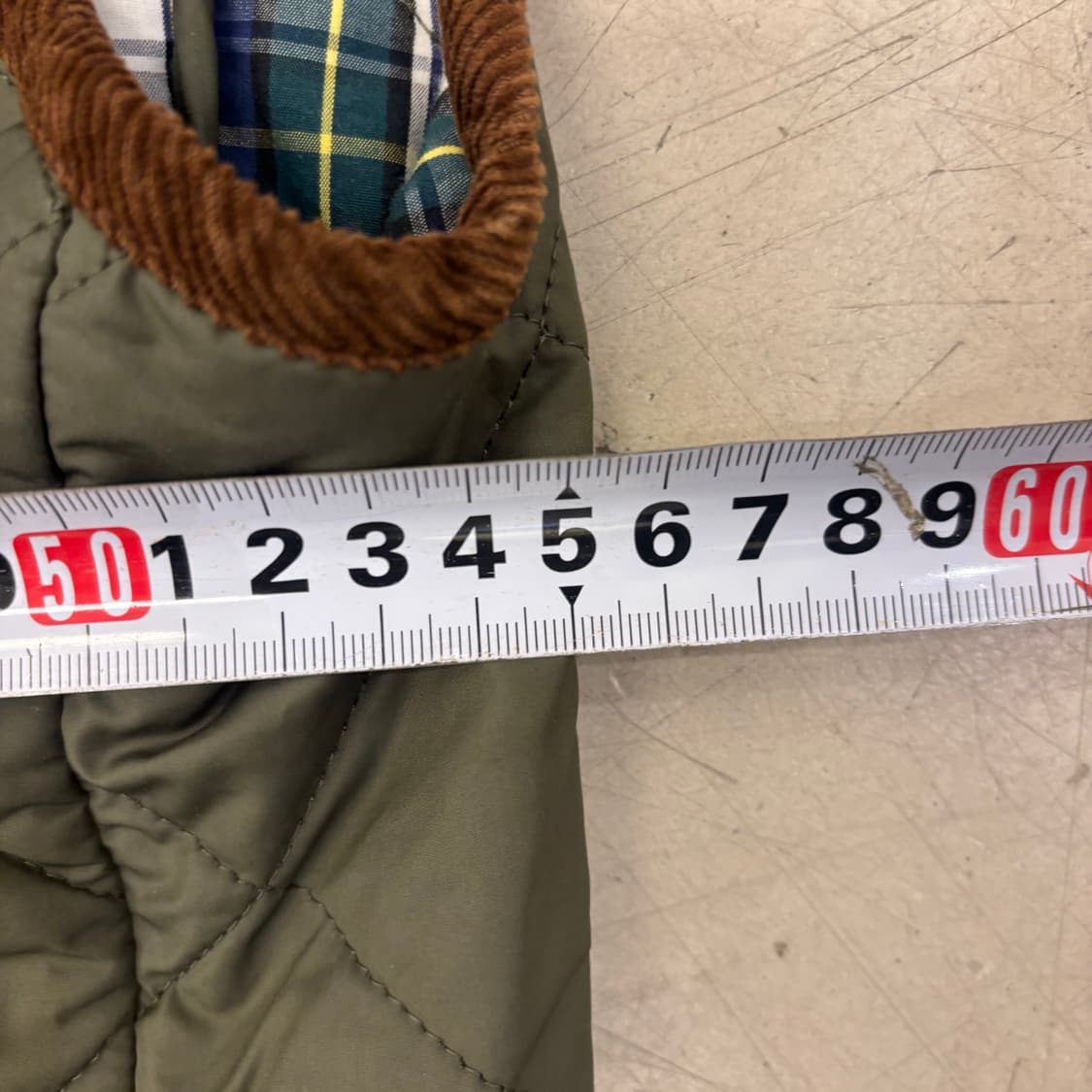 빈폴 카키 스몰로고 퀼팅 조끼 상품이미지6