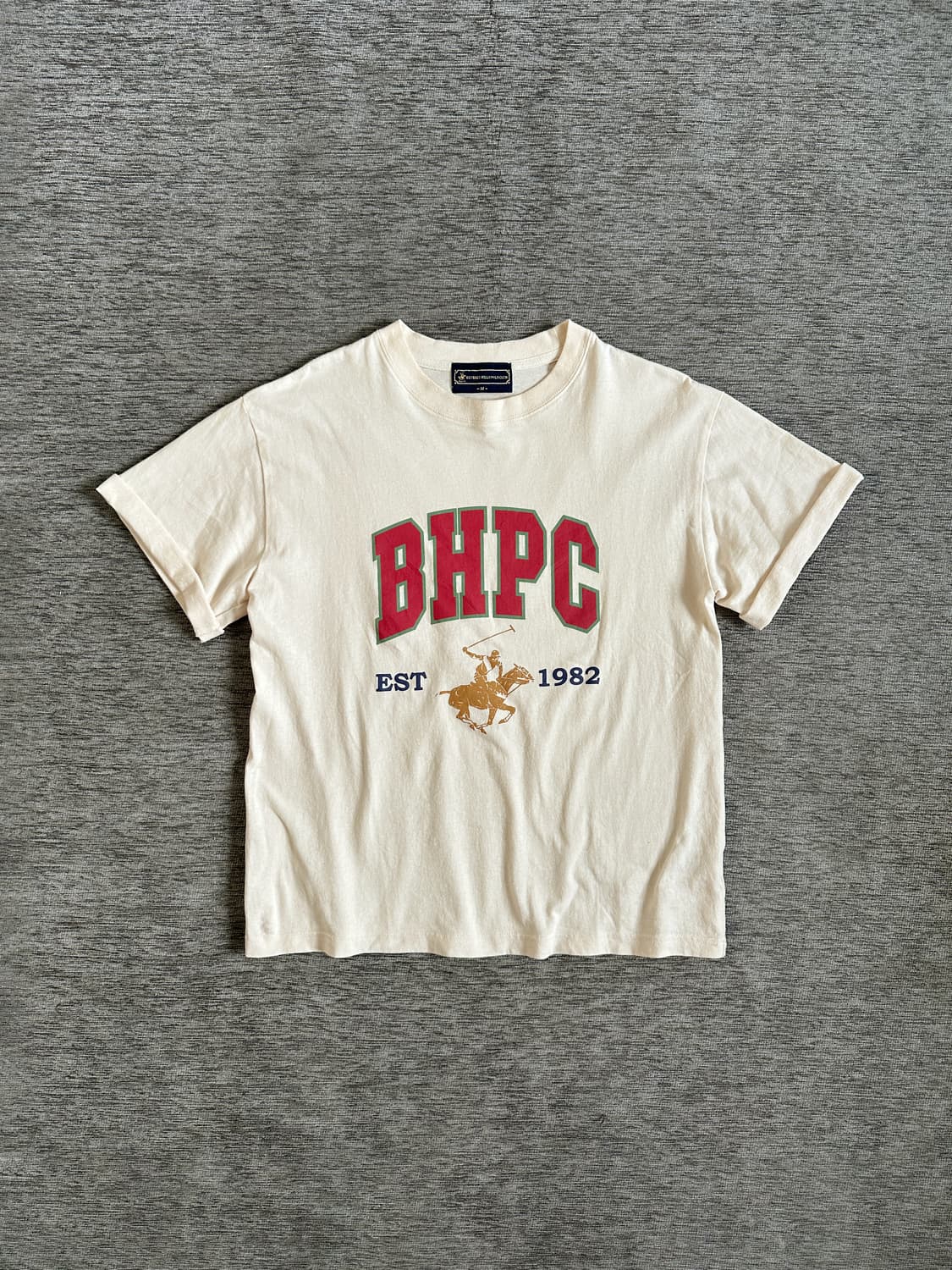 Beverly hills polo club 빈티지 크롭 반팔티 상품이미지2