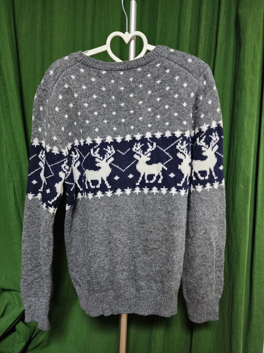 노르딕 패턴 니트 M사이즈 상품이미지2