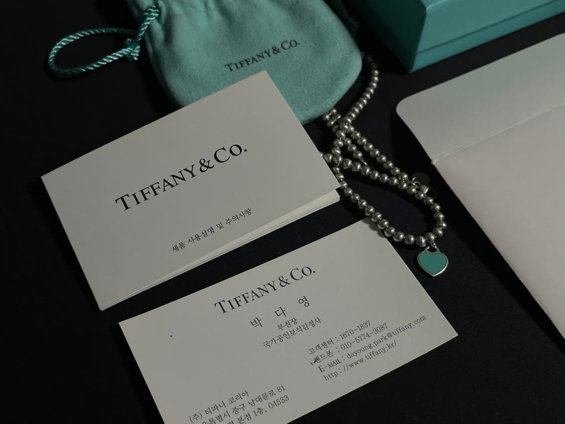 티파니앤코 리턴 투 하트 태그 비드 네크리스 상품이미지1