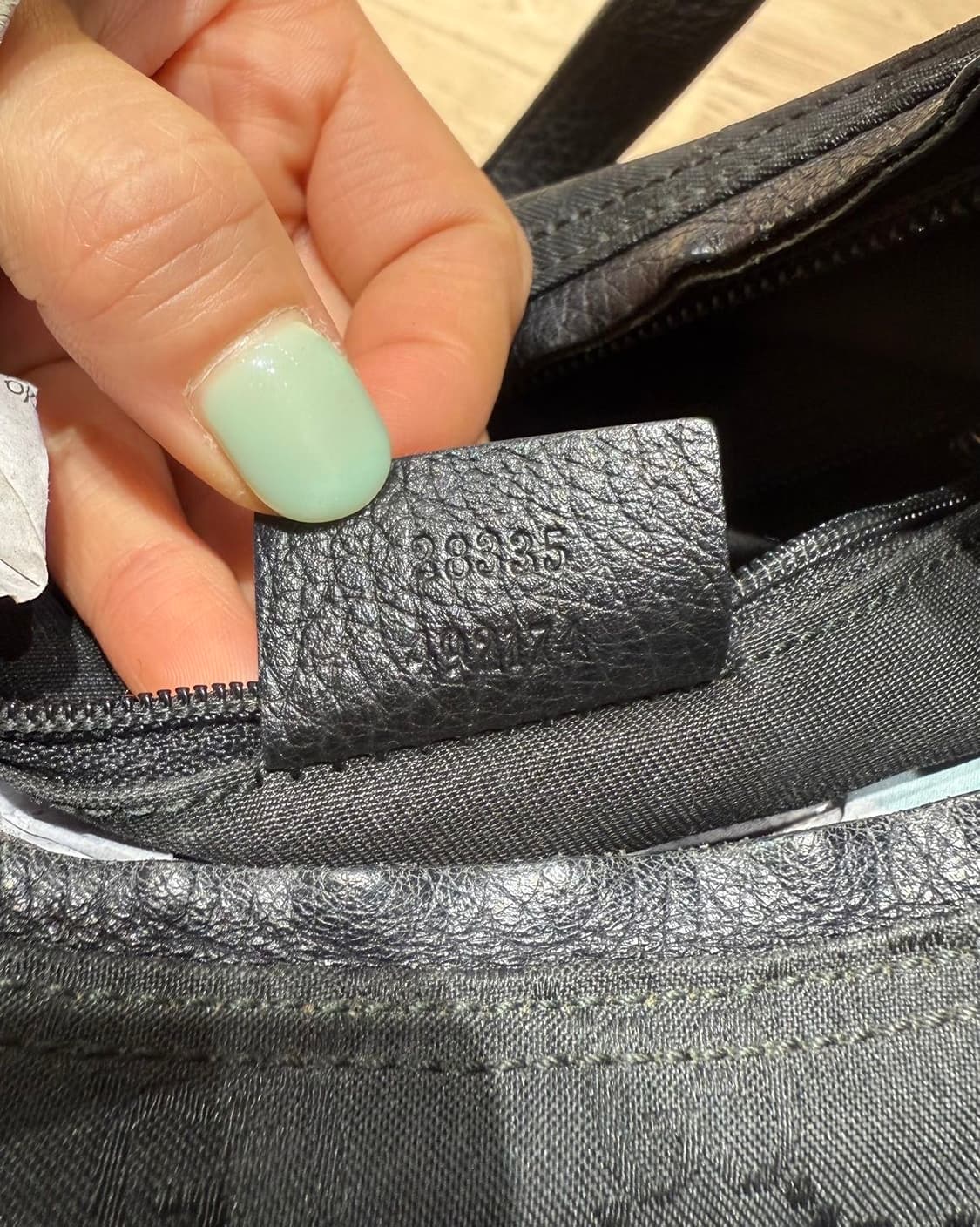 구찌 블랙 캔버스 호보 숄더백  상품이미지9